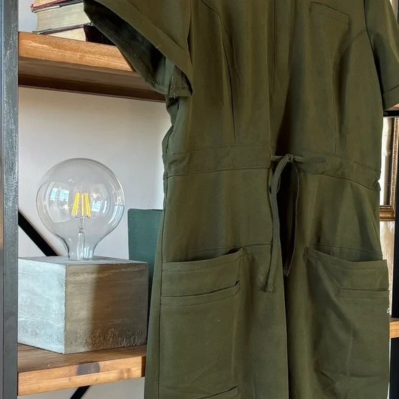 Olive Green C Saucy Scrub Dress Original Collection - Picture 6 of 8